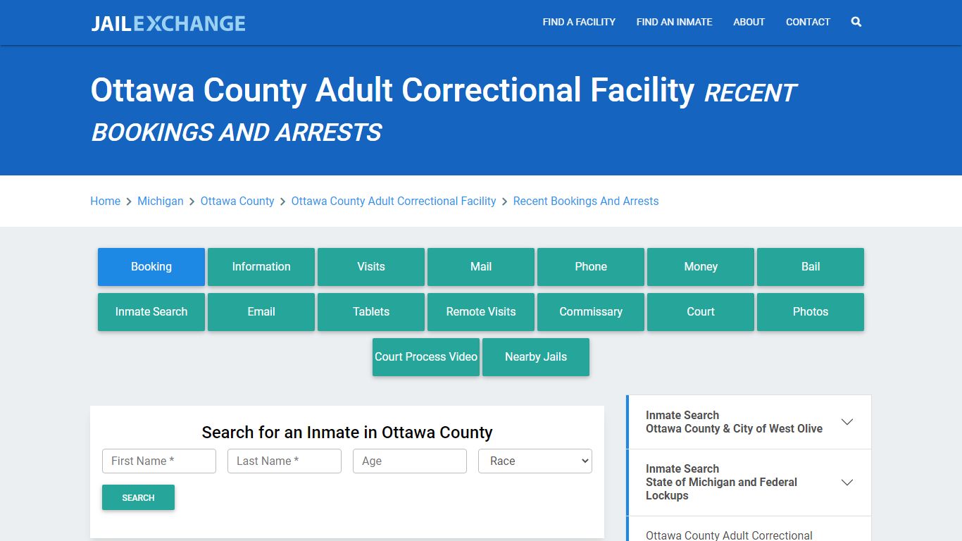 Ottawa County Adult Correctional Facility - Jail Exchange